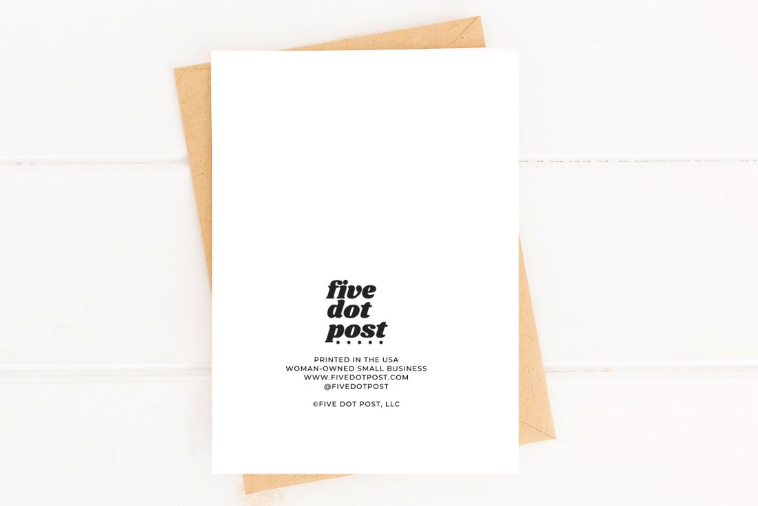 Encouragement Card - I'm Fine Support Greeting Card