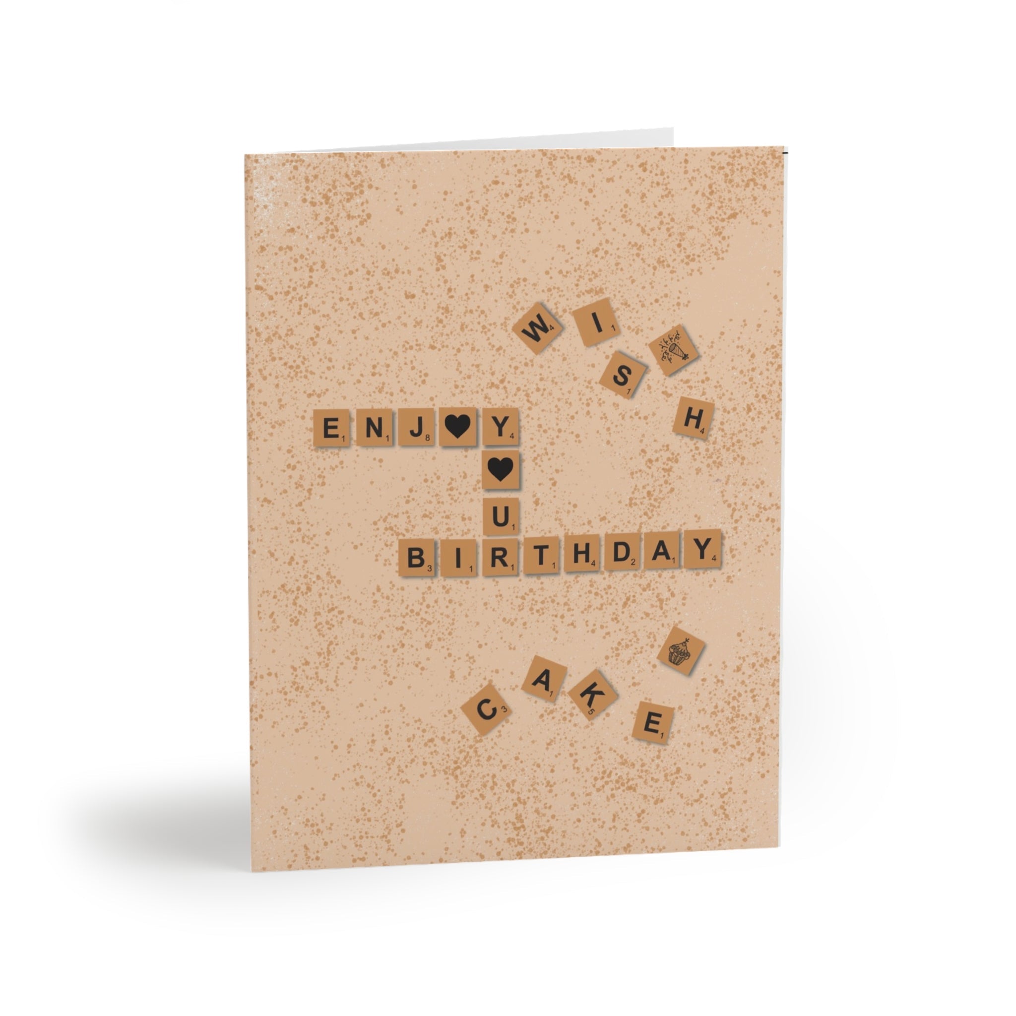 Scrabble Birthday Greeting Card