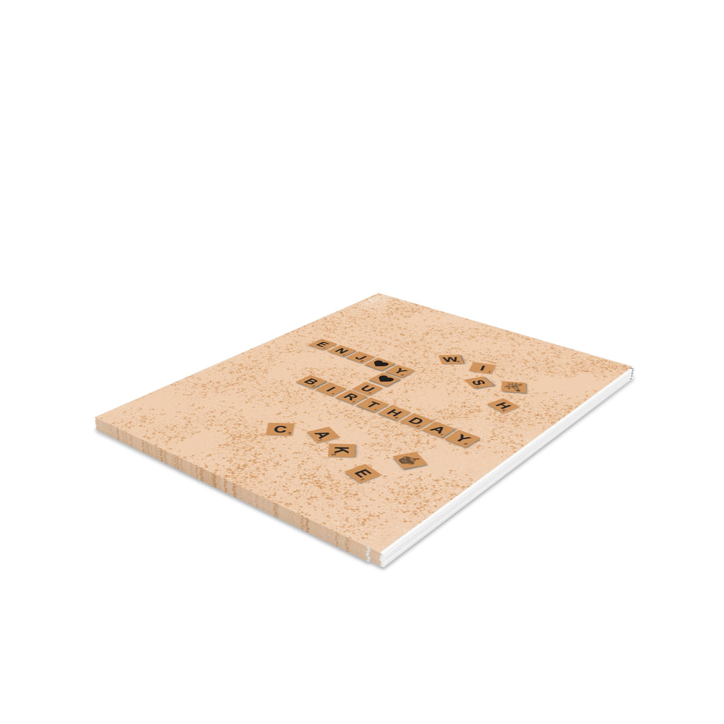 Scrabble Birthday Greeting Card