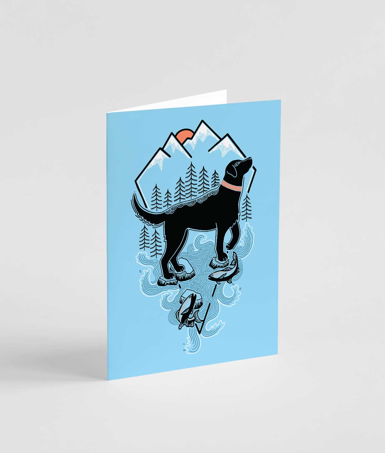 Labrador Greeting Card